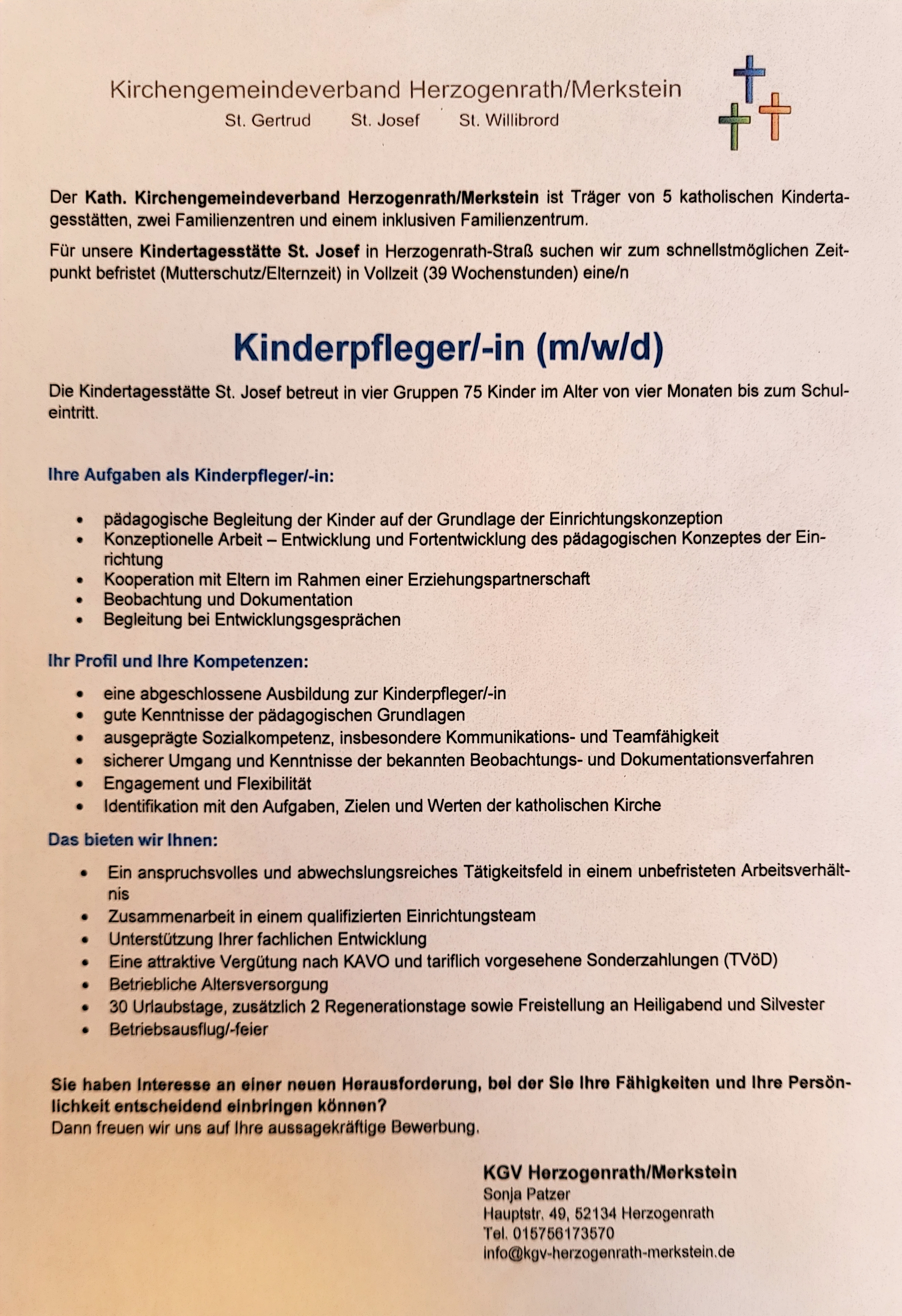 Stellenausschreibung